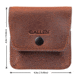 Allen Del Norte Leather Belt Loop Cartridge Holder, Brown, 8513