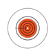Allen Ez Aim 11 Spot Target 13-pack, 12x12in, 15245