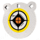 Allen EZ Aim 6-inch Hardrock AR500 Steel Gong Shooting Target, .50in Thickness, White/Yellow/Black, 15597