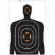 Allen EZ Aim Human Silhouette Target 23x35 Inch Four Targets Per Package
