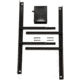 Allen EZ Aim Steel Target Stand Base, Black, Powder Coated Steel, 21in Long, 15543