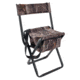 Allen Vanish Camo Folding Hunting Stool With Back, Next Camo, 5854