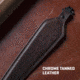 Allen Heritage Plain Dark Leather Rifle Sling, Mahogany, 8511