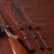 Allen Heritage Plain Dark Leather Rifle Sling, Mahogany, 8511