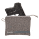 Allen Lockable Handgun Storage Pouch, Compact Size Handgun, 5 x 7in, Gray, 3625