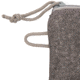 Allen Lockable Handgun Storage Pouch, Compact Size Handgun, 5 x 7in, Gray, 3625