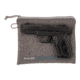 Allen Lockable Handgun Storage Pouch, Full Size Handgun, 7 x 9in, Gray, 3627