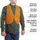 Allen Mesh Hunting Vest, Orange, 15750