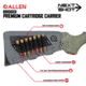 Allen Next Shot Bridger Premium Cartridge Carrier, Buttstock, Gray, 8524