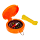 Allen Pocket Compass with Lid, Orange, 487