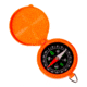 Allen Pocket Compass with Lid, Orange, 487