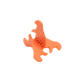 Allen Prairie Dog Reactive Self-Healing Throwable Target, Orange, 6in, 15453