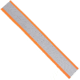Allen Reflective Flagging Strips, 6in, Orange, 6 Pack, 458