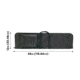 Allen Riot Shotgun Case with Pocket 44 Inch Black