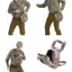 Allen Shocker Cut-N-Run Turkey Hunting Thigh Pack, Mo Shadowgrass Blades, 19170
