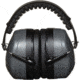 Allen Sound Defender Foldable Safety Earmuffs, 26 dB NRR, ANSI S3.19 &amp; CE EN352-1 Hearing Protection Rated, Black/Gray, One Size, 2336