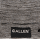 Allen Stretch Knit Gun Sock w/Writeable ID Label for Rifles with Scopes and Shotguns, Silicone Treated, Gray, 52 in, 13167