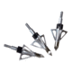 Allen Stryke Impact Fixed Blade Broadhead, 3 Pack, Black, 100 Grain, 14635