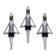 Allen Stryke Impact Fixed Blade Broadhead, 3 Pack, Black, 100 Grain, 14635