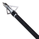 Allen Stryke Impact Fixed Blade Broadhead, 3 Pack, Black, 100 Grain, 14635