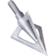 Allen Stryke Ion Fixed Blade Broadhead, 100 Grain, Silver, 14615