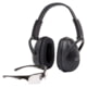 Allen ULTRX Shield Ear &amp; Eye Protection Combo, Black, 4158