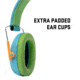 Allen ULTRX Children's Passive Hearing Earmuff, Light Blue, 4126