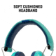 Allen ULTRX Children's Passive Hearing Earmuff, Teal, 4115