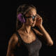 Allen ULTRX Shield Passive Earmuff, Plum, 4105
