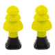 Allen ULTRX Silicone Ear Plugs, 5-Pairs, Yellow, 4122