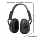 Allen ULTRX Sound Blocker Passive Earmuff, Black, 4127