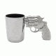 Aloe Gator Cermaic Revolver Mug Chrome