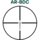Alpen Kodiak 1-4x24 Rifle Scope, 30mm, SFP, Multicoated, Matte Black, Compact, 2047