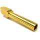 Alpha Shooting Sports 45 ACP Match Grade Crowned Barrel For Glock G21, 4.5in, 1-16, TiN, 45ACPG21TIN