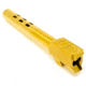 Alpha Shooting Sports 9mm Match Grade Crowned Ported Barrel for Glock G34, 5in, 1-10, TiN, ALPG349MMTINCP