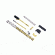 Alpha Shooting Sports ALPHA TiN G17 Super Duty 9mm Slide Completion Kit w/ TiN Guide Rod, TiN ALPTiNG17SDSCK