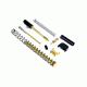 Alpha Shooting Sports ALPHA TiN G19 Super Duty 9mm Slide Completion Kit w/ TiN Guide Rod, TiN ALPTiNG19SDSCK