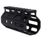 Alpha Shooting Sports AR15 M-LOK Handguard, 4in, Black, ALPML4BLK