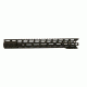Alpha Shooting Sports AR15 Pitch Fork Handguard, Black, 15.8in ALPML15BLKPF