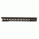 Alpha Shooting Sports AR15 Pitch Fork Handguard, Black, 15.8in ALPML15BLKPF