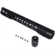 Alpha Shooting Sports Super Slim Rail Handguard, 15 in, Black, SSR15
