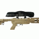 Alpine Innovations ScopeSlicker Weatherproof Tactical Scope Cover, Black, 9in-12in, SK-STFD08-G10