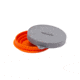 Alpine Mountain Gear Small Collapsible Silicone Container with Lid and Eyelet for hanging, Red, AMGCSB-S