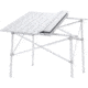 ALPS Mountaineering Camp Table, Powder-Coated Aluminum, Silver, 8301076