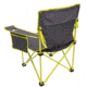 ALPS Mountaineering King Kong Chair, Charcoal/Citrus, 8140348