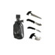 Altan Outdoor Skinning Knife Set, 3 x Knives, 1 x Saw, 4.5 in Gut Hook, 3.25in Skinner, 3.5in Caper, 7in Saw, Black, A-KNF-007