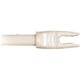 Altra Arrows Nock Standard, 12Pk, White, AA-NK-00011