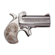 American Derringer Lady-Derringer Pistol, .357 Magnum, 3in barrel, stainless steel frame, synthetic ivory grip, 2-barrel, blade front, 2 round magazine, ADLD-.357 MG-3-1-FRRMPG