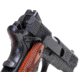 Amend2 1911 Full Size Gun Belt Clip, Right-Side, Black, COMBR
