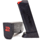 Amend2 A2-19 Pistol Magazine, Glock 19, 9mm Luger, 15 Round, Black, 1 Pack, Polymer, A2GLOCK19BLK-15RD